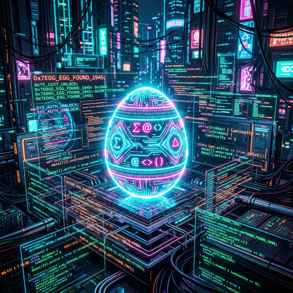 An Easter egg in the code