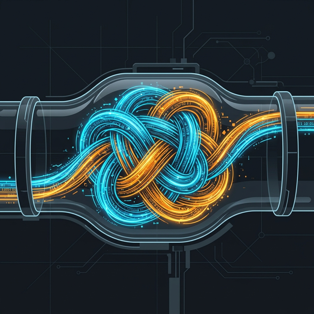 Tangled data streams
